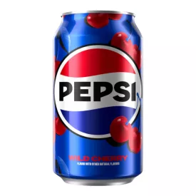   Pepsi Wild Cherry vad cseresznye és kóla ízű üdítőital 355ml Amerika