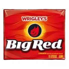 BIG RED CINNAMON CHEWING GUM 41G Amerika