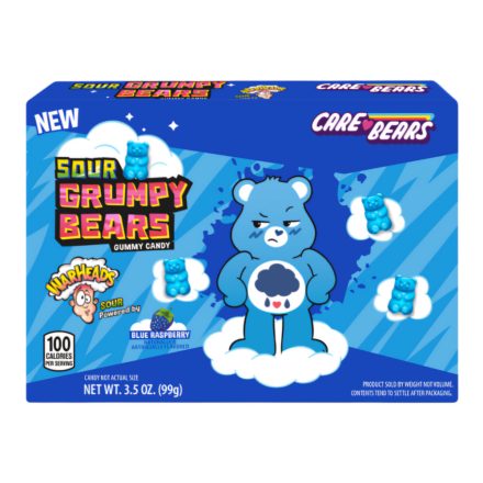 Warheads Sour Grumpy Bears savanyú gumicukor 99g