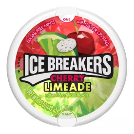 ICE BREAKERS CHERRY LIMEADE CUKORKA 36G