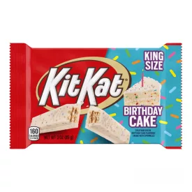   Kit Kat Birthday Cake flavor King Size születésnapi torta ízű csokoládé 85g Amerika
