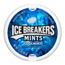 ICE BREAKERS COOLMINT MENTOLOS CUKORKA 42G