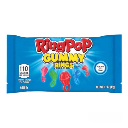 Ring Pop Gummies Rings 48g