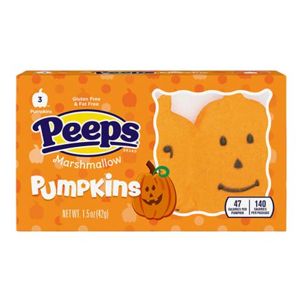  PEEPS MARSHMALLOW PUMPKINS 42G