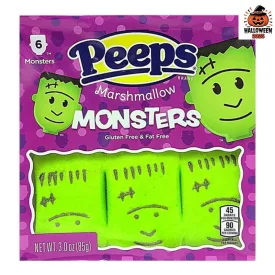   PEEPS MARSHMALLOW MONSTERS Frankenstein formájú mályvacukor 85G