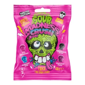 Sour Madness Crush savanyú cukorka 60g