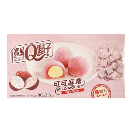 Qmochi japán sütemények taro ízzel 80g