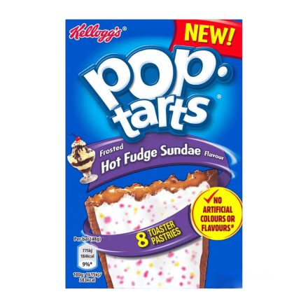 Kelloggs Pop Tarts Hot Fudge Sundae fagylaltos sütemény 384g