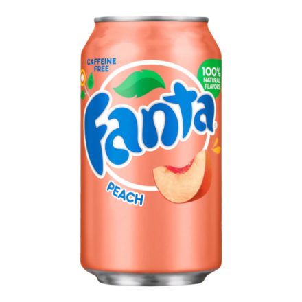 Fanta Peach barack ízű üdítőital 355ml