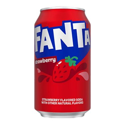 Fanta Strawberry eper ízű szénsavas üdítőital 355ml