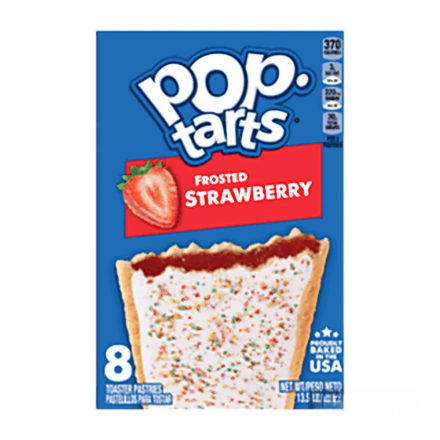 Kelloggs Pop Tarts Frosted Strawberry sütemény 384g