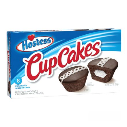 Hostess chocolate cupcakes (8db) 360g