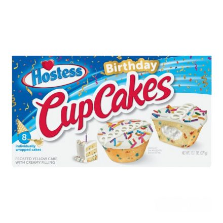 Hostess Birthday Cupcakes (8db) 371g