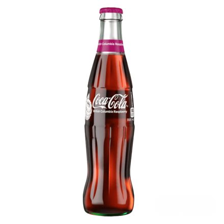 Coca Cola British Columbia Raspberry málna ízű üdítőital 355ml [Kanadai]