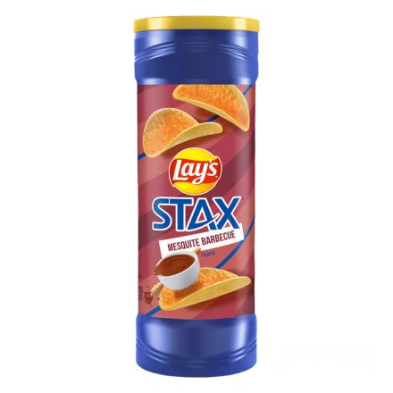 Lays Stax Mesquite BBQ chips 156g