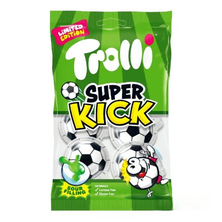 Trolli Super Kick focilabdák 75g