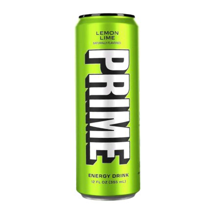 Prime Energy Lemon Lime citrom és lime ízű zero energiaital 355ml