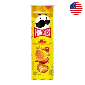   Pringles Hot Honey csípős mézes ízesítésű chips 158g Amerika