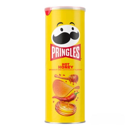 Pringles Hot Honey méz ízesítésű csípős chips 156g