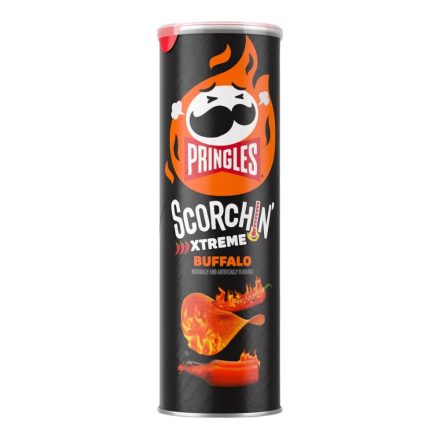 Pringles Scorchin Xtreme Buffalo csípős chips 156g