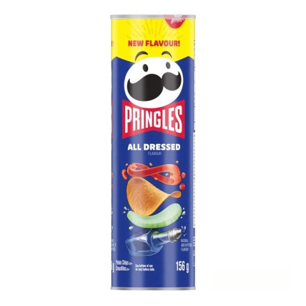 Pringles All Dressed több ízű chips 156g