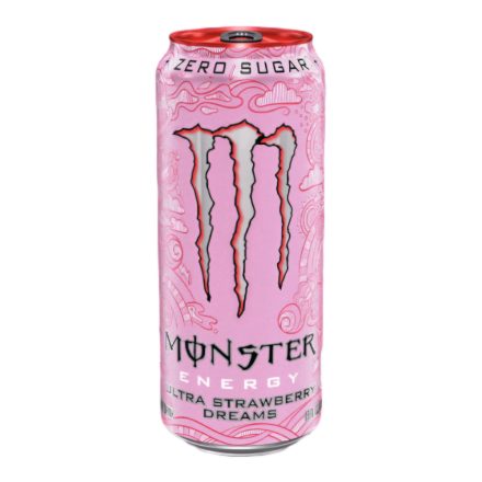 Monster Strawberry Dreams eper ízű cukormentes energiaital 473ml [USA]