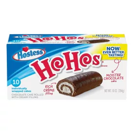   Hostess Ho Hos krémmel töltött csokoládé tekercsek (10db) 284g