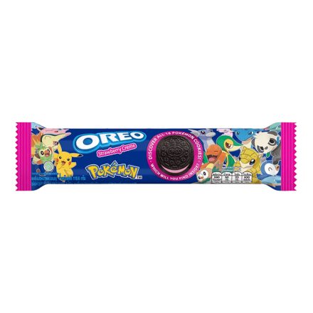 Oreo Strawberry Creme eper krémel töltött Pokémon keksz 119,6g