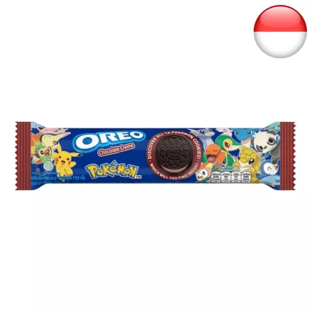Oreo pokemon formájú keksz csokoládés töltelékkel 119,6g Indonézia