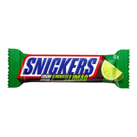 Snickers lime ízű csokoládé Brazil 42g