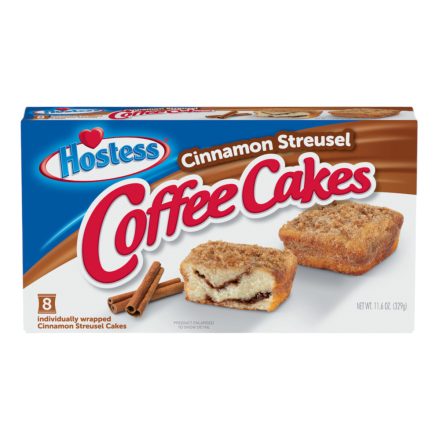 Hostess Cinnamon Streusel Coffee Cake kávés fahéjas sütemény 329g