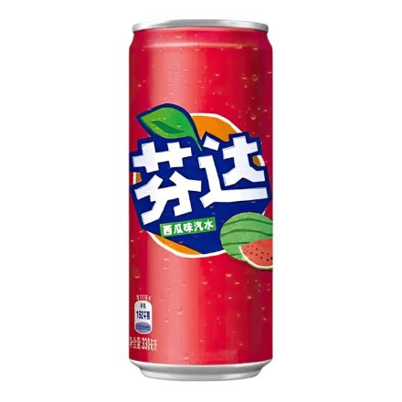 Fanta görögdinnye ízű üdítőital China 330ml