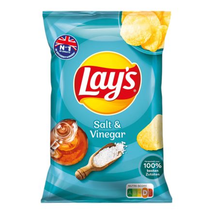 Lay’s Salt & Vinegar sós ecetes burgonya chips 150g