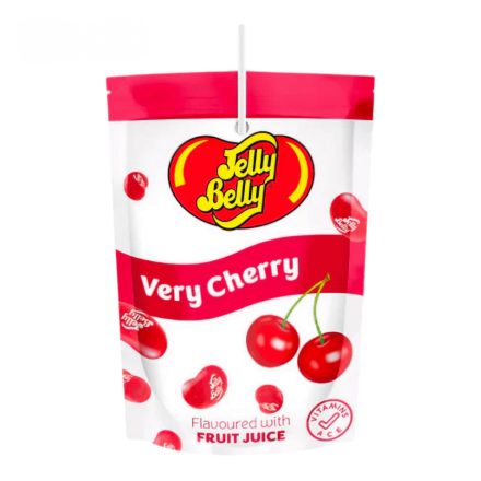 Jelly Belly Very Cherry cseresznye ízű tasakos üdítő 200ml