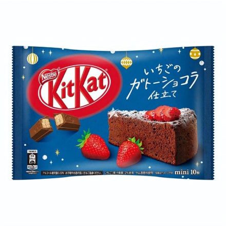 Japán Kit Kat epres csokoládé torta ízű mini csokoládék 116g