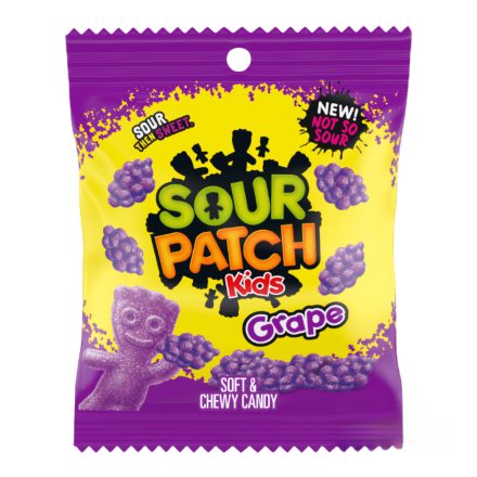 Sour Patch Kids Grape szőlő ízű savanyú gumicukor 101g