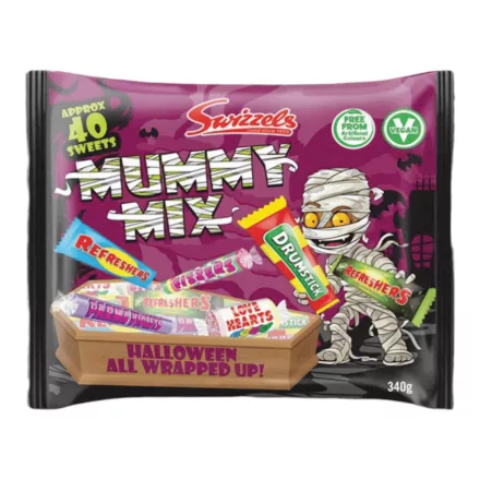 Swizzels Mummy Mix Halloween-i cukorka válogatás 340g Anglia