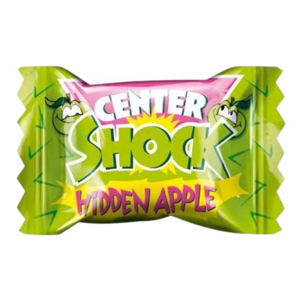 Center Shock Hidden Apple alma ízű savanyú rágó 4g