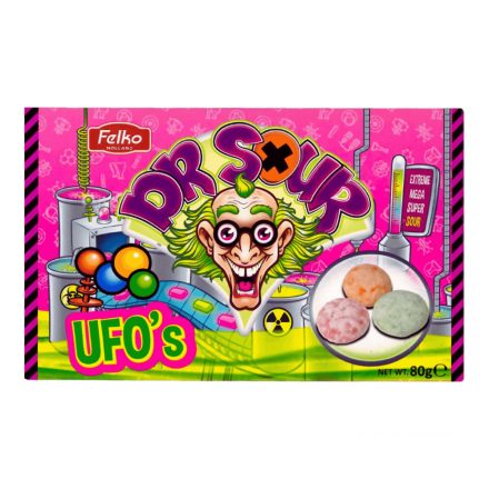 Dr Sour Ufo savanyú gumicukor 80g