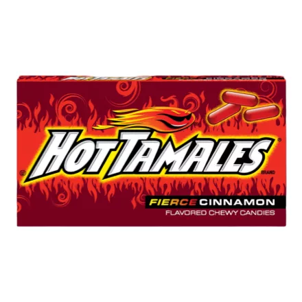 Hot Tamales csípős fahéjas cukorka 141g Amerika