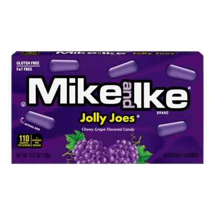 Mike and Ike Jolly Joes szőlő ízű cukorkák 120g