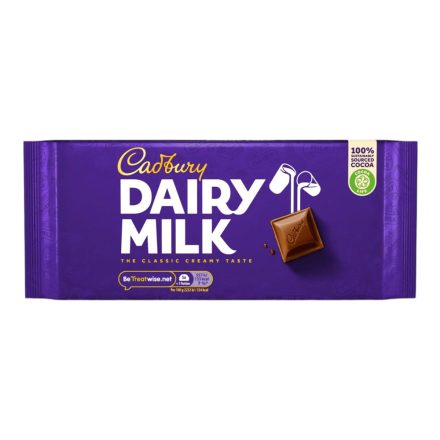 Cadbury Táblás nagy Tejcsokoládé 180g