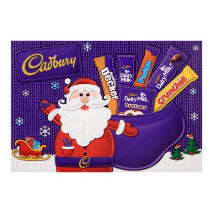 Cadbury Medium Santa Chocolate Selection Box 125g