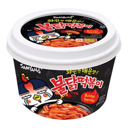 SamYang Buldak Csípős Csirke Ízesítésű Topokki 185g