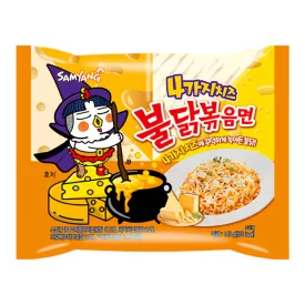   Samyang Buldak Csirke Négysajtos Ízesítésű Tészta 145g Korea