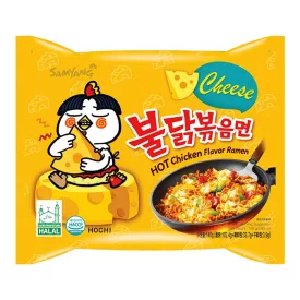 SamYang Buldak sajtos csípős csirke ízű ramen 140g Korea