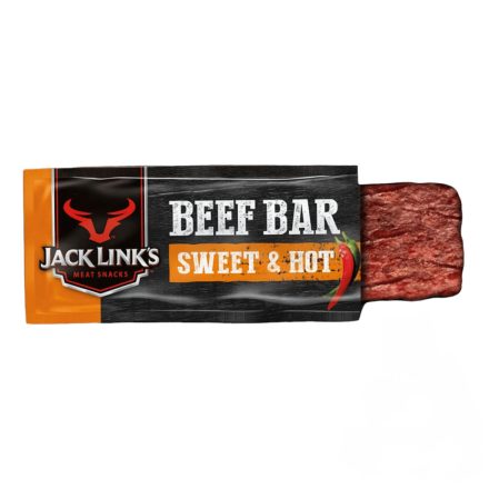 Jack Links Beef bar Sweet and Hot édes-csípős szárított marhahús szelet 22,5g