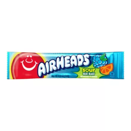 Airheads Sour Blue Blast savanyú rágós cukorka 15g Amerika