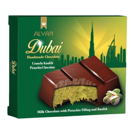  Alyan Dubai Pistachio Chocolate pisztáciás csoki 100g
