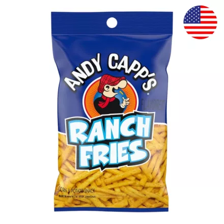 Andy Capp Ranch ízű sültkrumpli chips 85g Amerika